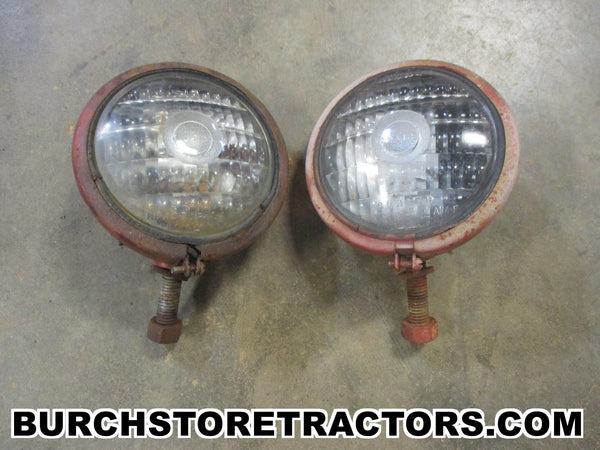 farmall 100 tractor front head lights