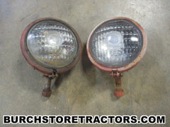 farmall 100 tractor front head lights
