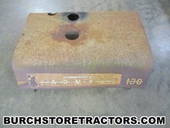 farmall 100 tractor hood
