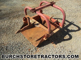 farmall 100 tractor 1 point hitch dirt pan