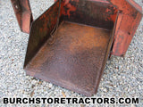 farmall 100 tractor quick hitch scoop pan