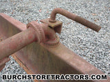 farmall 100 tractor one point hitch scraper blade