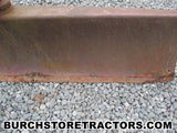 international 140 tractor 1 point hitch scraper blade