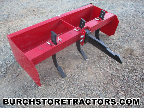 farmall 140 tractor 1 point hitch box blade