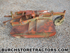 farmall 140 tractor 1 point hitch bushog