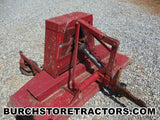 farmall 140 tractor 1 point hitch finishing mower