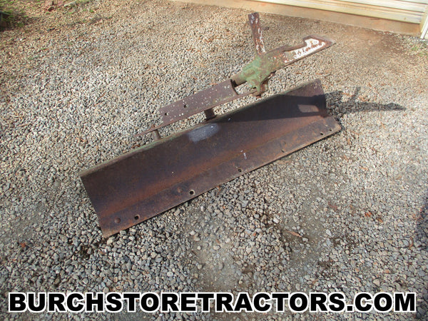 farmall 140 tractor 1 point hitch scrape blade