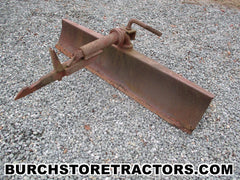 farmall 140 tractor 1 point hitch scraper blade