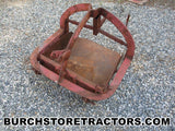 farmall 140 tractor 1pt hitch scoop pan