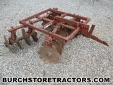 farmall super a tractor 1 point hitch disk harrow