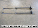 farmall super a tractor back cultivator spring lift rods