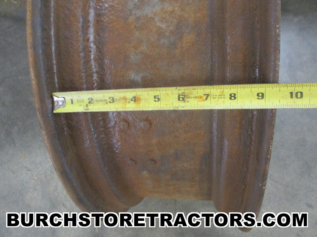 9 X 24 Original Rear - Back Rim Wheel for Farmall SA, 100, 130, 140 an ...