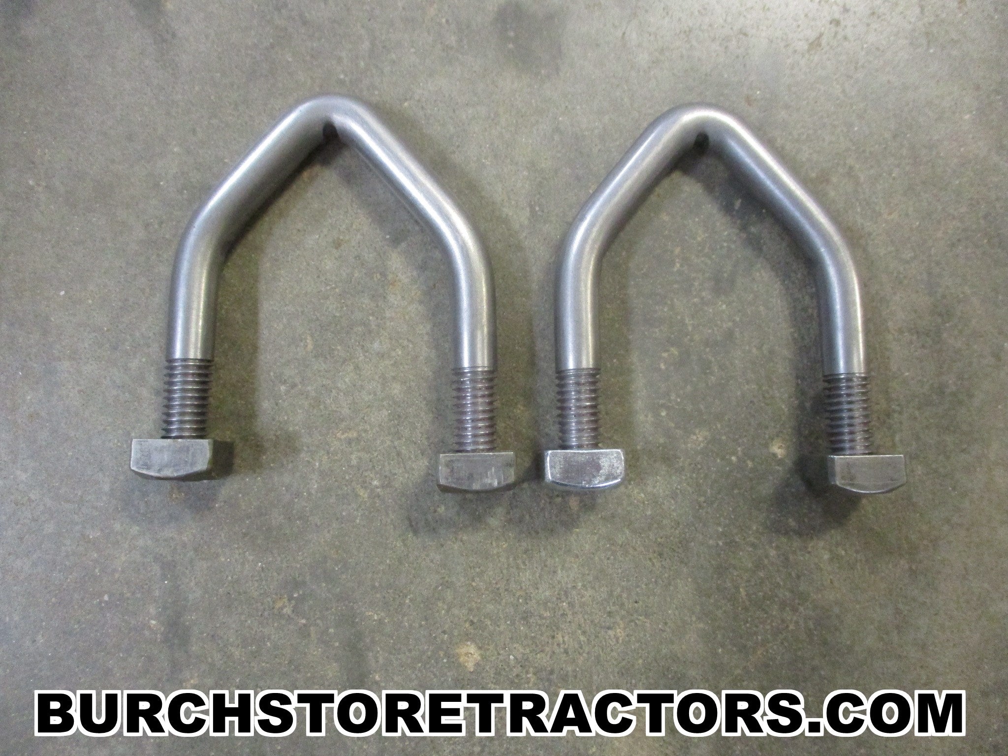 New Pair of Cultivator Shield Triangle Mounting U Bolts for