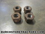 farmall 140 tractor drawbar mounting nuts