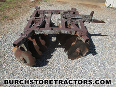 farmall 140 tractor fast hitch disk harrow 