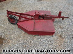 farmall 140 tractor fast hitch rotary mower