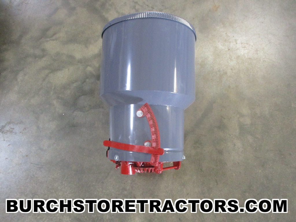 Fartlizer Rteactor New Galvanized Fertilizer Hopper Assembly for Farmall Cub, 140, 130, S ...