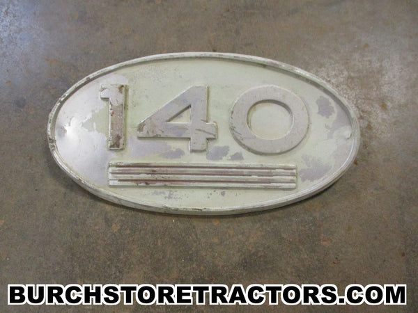 farmall 140 tractor grill emblem
