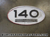 farmall 140 tractor grill housing emblem