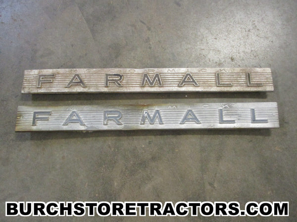 farmall 140 tractor hood emblems