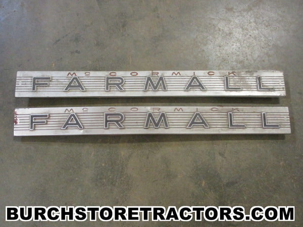 farmall 140 tractor hood emblems