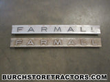 farmall 140 tractor hood emblems