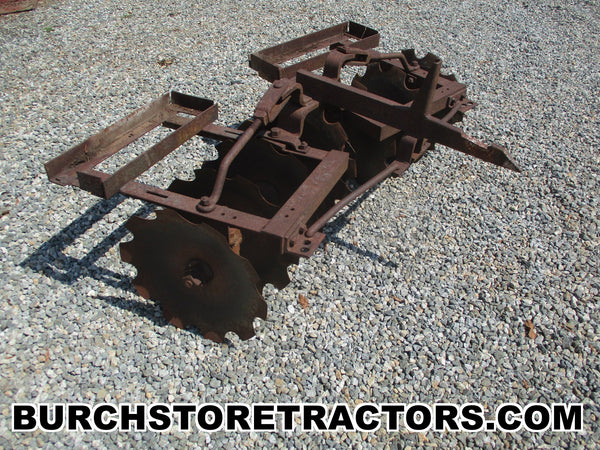 farmall 140 tractor 1 point hitch bog disk harrows