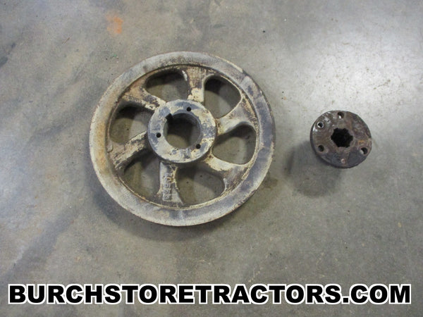 farmall 140 tractor woods mower pto pulley