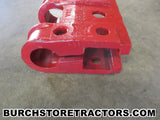farmall 100 tractor left front cultivator mount