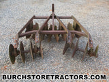 farmall super a tractor fast hitch disk harrow