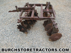 farmall 140 tractor 1 point hitch disk harrow