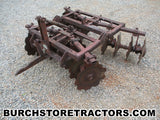 farmall super a tractor one point hitch disk harrow