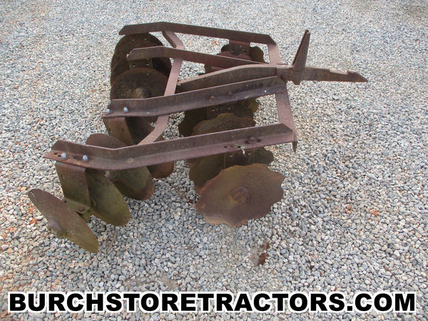 farmall 140 tractor 1 point hitch disk harrow
