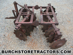 farmall 140 tractor 1 point hitch disk harrow