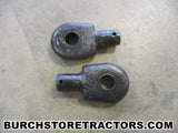 farmall 140 tractor back cultivator spring rod eye bolts