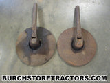 farmall 140 tractor cultivator hiller disc