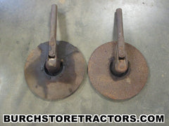 farmall 140 tractor cultivator hiller disc
