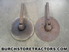 farmall 140 tractor cultivator hiller disc