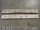 farmall 140 tractor hood emblems