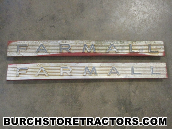 farmall 140 tractor hood emblems