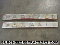 farmall 140 tractor hood emblems
