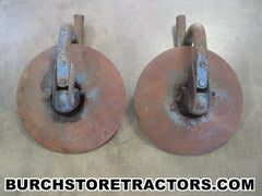 farmall 140 tractor offset hiller disk