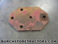 farmall 140 tractor push blade mounting plate