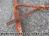 farmall 100 tractor quick hitch scraper blade