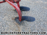 farmall super c tractor fast hitch turning plow
