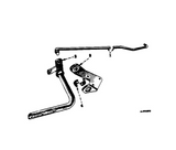 farmall cub tractor rear cultivator hitch lift rod