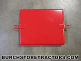 farmall cub tractor battery box lid