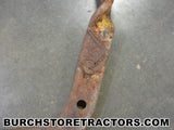 IH cub tractor drawbar with mounts