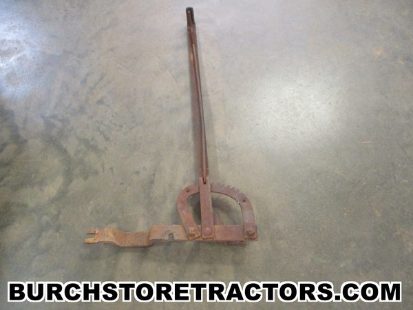 farmall cub tractor plow hand tilt lever