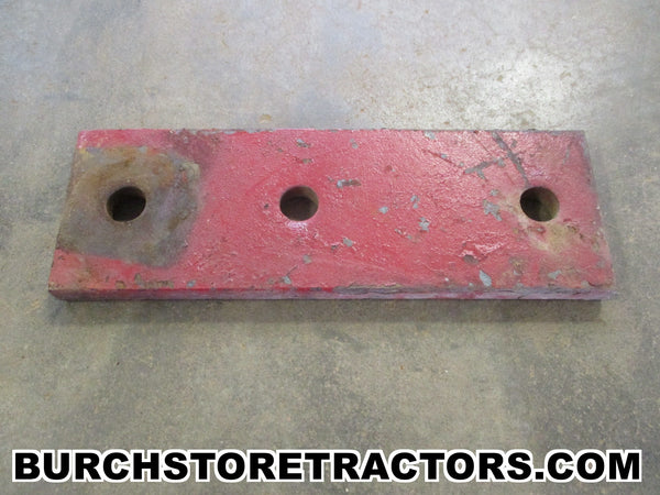 farmall cub tractor push blade bracket